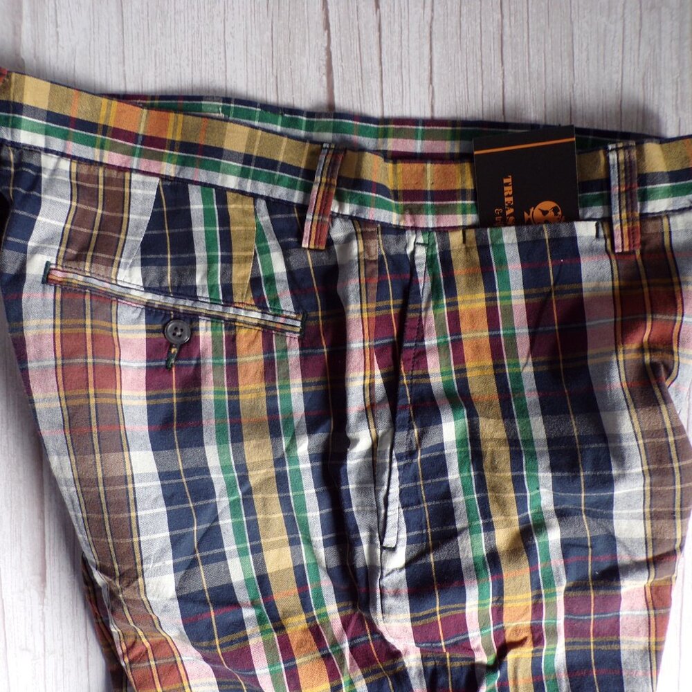 Ralph Lauren Men's 30 9-Inch Plaid India Madras Shorts - Picture 4 of 8